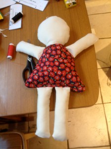 First sewn ragdoll